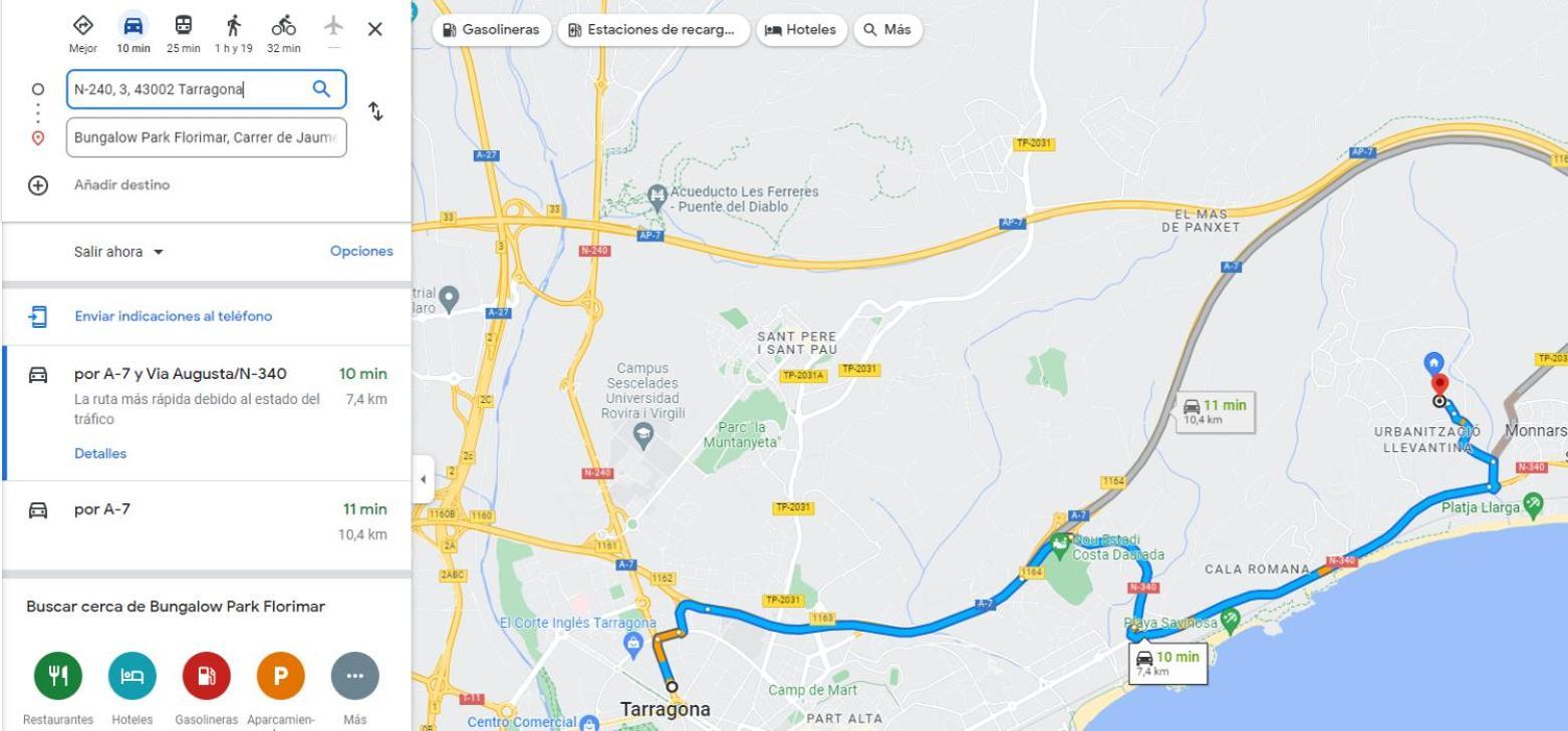 Acogedor Bungalow Park Florimar Ταραγόνα Εξωτερικό φωτογραφία