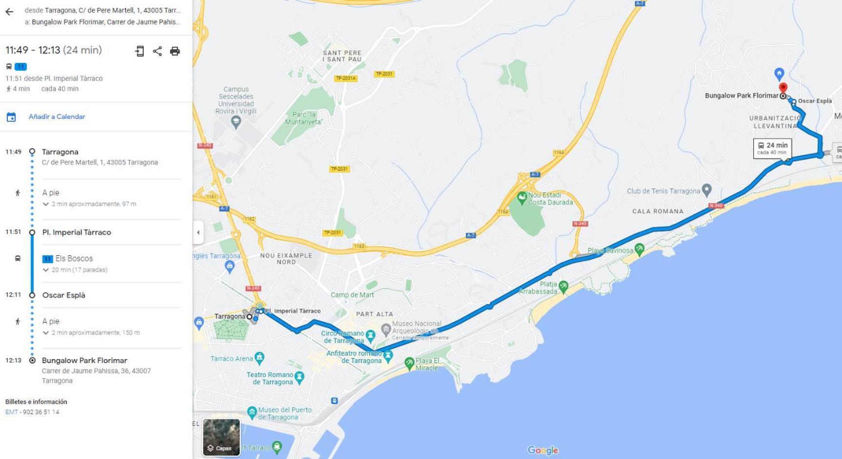 Acogedor Bungalow Park Florimar Ταραγόνα Εξωτερικό φωτογραφία